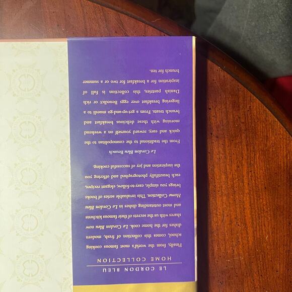 Le Cordon Blue Home Collection Brunch Cookbook with Color Photos Tasty Elegant - Picture 12 of 12